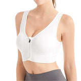 New Solid Color Women's Sports Bras Gathered Without Steel Ring Running Vest