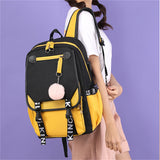 Female Trending Large Capacity Oxford Cloth Backpack