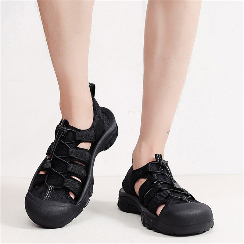 Women's Casual Cozy Closed Toe Outdoor Sandals