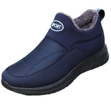 Simple Style Casual Waterproof Fleece Lining Non-Slip Flat Boots