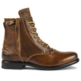 Men's Fashion Front Lace-Up Fastening Martin Boots