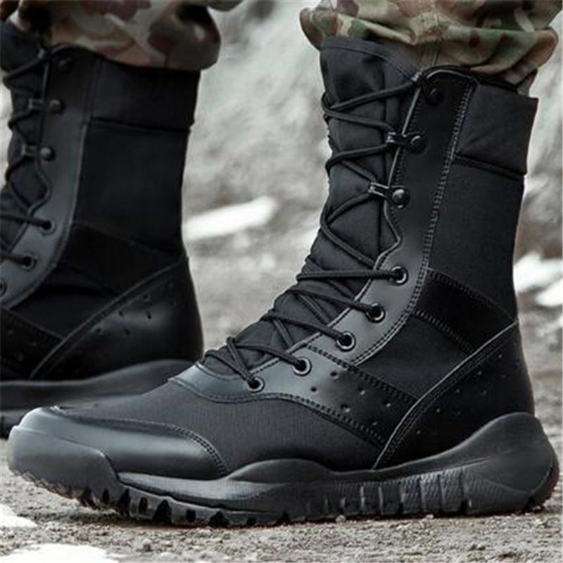 New Casual Lightweight Outdoor Climbing Shoes Training Army Boots