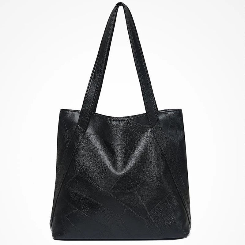 New Fashion Large Capacity Retro Soft PU Leather Handbags