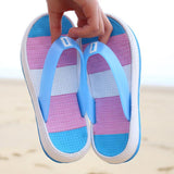 Comfy Soft Beach Flip Flops Memory Foam Slippers