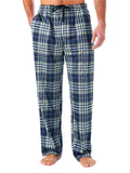 New Leisure Flannel  Plus Size Plaid Print Sleepwear Loose Pants