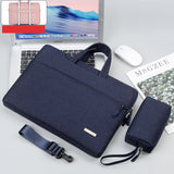 Pretty Simple Solid Color Laptop Bag For Women