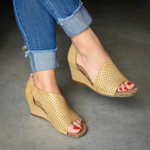 Cute Comfy Slip On Wedges Sandals for Women