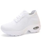 Breathable Mesh Lace-Up Hypersoft Sneakers