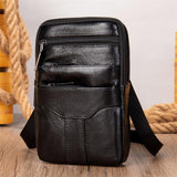 Men's Crossbody Bag Leather Shoulder Bag