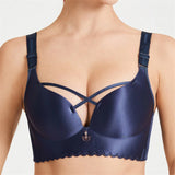 Women's Soft Comfy Wireless Bras - Black