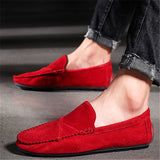 Breathable Slip on Casual Leather Loafers for Men