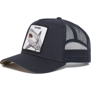 Fashion Animal Embroidered Mesh Baseball Cap