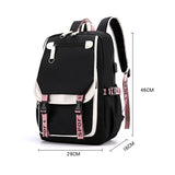 Stylish Latest Luminous USB Charge Backpack For Ladies