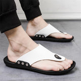 Men's Casual Flip Flop Beach Slippers for Summer