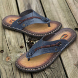 New Men's Casual Summer Outdoor Jesus Sandals Breathable Flip-Flops