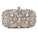 Stunning Rhinestone Deco Clutch Mini Bag for Evening Party