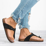 Women's Fashion Casual Style Open Toe Flip Flop Slippers