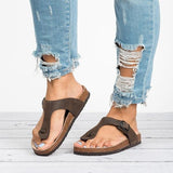 Women's Fashion Casual Style Open Toe Flip Flop Slippers