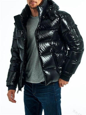 Casual Trendy Thermal Men's Bubble Coat