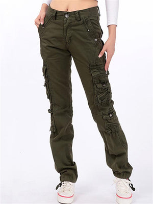 Women's Cool Multi Pockets Outdoor Cargo Pants