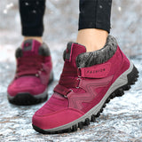 Winter Extra Warm Sport Style Snowfield Non-Slip Running Women Shoes
