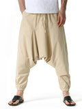 Cotton Linen Loose Joggers For Men