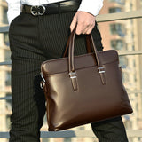 Fashionable Hard-wearing PU Leather Handbags for Men