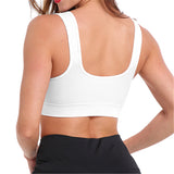 New Sports Bra For Women Gym Push-Up Sexy Active Wear Solid Color Bras