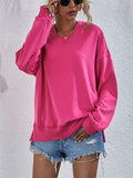 Chic Loose-fitting Comfy Fleece Square Collar Hoodies