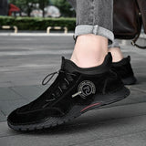 Men's Plus Size Genuine Leather Outdoor Sports Leisure Walking Shoes