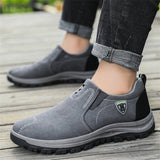Men's Simple Breathable Cozy Slip-on All Match Flat Shoes