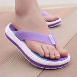 Comfy Soft Beach Flip Flops Memory Foam Slippers