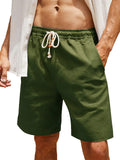 Men's Summer Casual Drawstring Quick Dry Beach Shorts