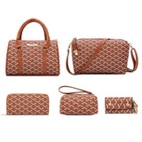 Women's Fashion Large Capacity 6-Piece Bags Set