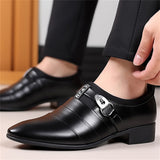 Male Casual Office Wear Pointy Toe Dress Shoes