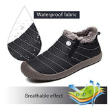 Unisex Waterproof Warm Fur Lined Winter Snow Boots