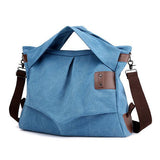 Canvas Casual Large Capacity Tote Handbag Crossbody Bag