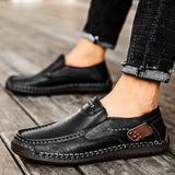 Men's Casual Breathable Solid Color Loafers