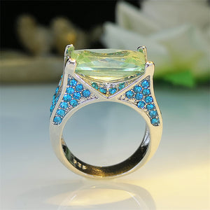Women's Trending Delicate Personalized Square Ring