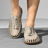 Men's Fashion Handwoven Beach Sandals for Summer