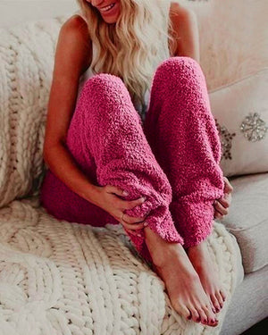 Women's Warm Comfort Fleece Pants For Winter