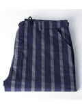 Men's Casual Simple Style Stripe Pattern Solid Color Drawstring Pants