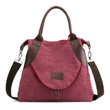 Women's Daily Casual Retro Canvas Tote Bags