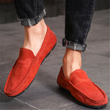 Casual Suede Leather Loafers For Men