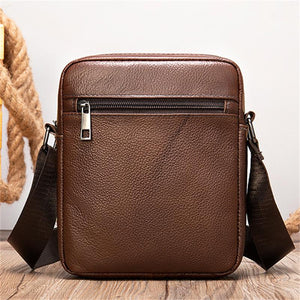 Simple Retro Leather Casual Solid Color Shoulder Bag Crossbody Bag