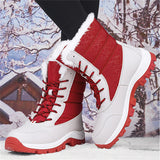 Women's Winter Fashion Non-Slip Warm Plush Windproof Long Boots