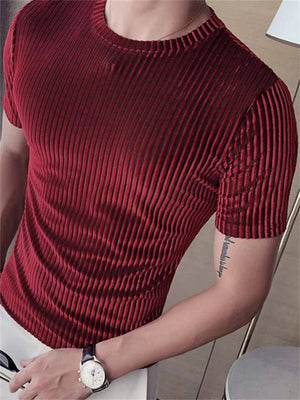 New Short Sleeve Velvet T-Shirts