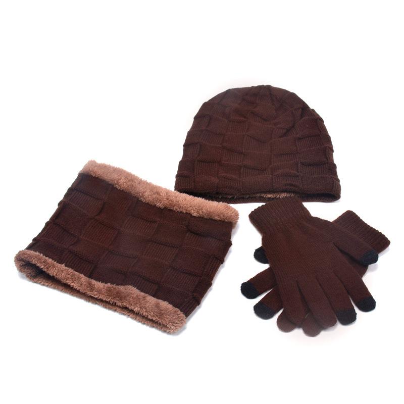 Winter Thermal Casual Outdoor Knitted Plush Hats