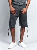 Men's Plus Size Relaxed Cargo Shorts with Pockets