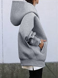 Personalized Street Style Zipper Pocket Hoodie